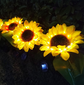 LED Solar Sunflower Lamps Solar Light Decorative Lights