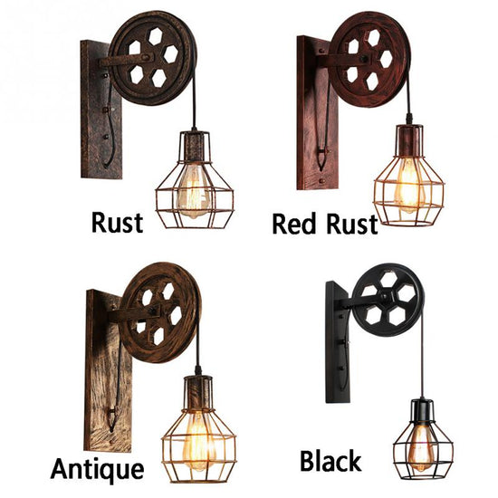 Bedroom creativity individual character wall lamp